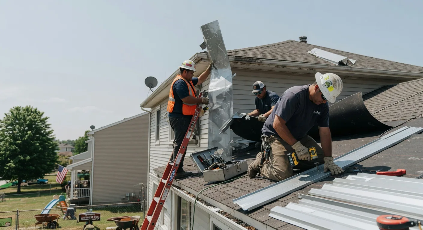 Metal Roof Repair in Saxonburg, PA